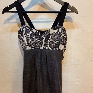 Lululemon Back on Track Tank with Integrated Bra